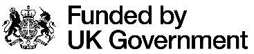 Funded by UK government logo